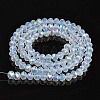 Electroplate Glass Beads Strands LS-EGLA-A034-J1mm-L07-2