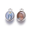 Glass Charms KK-F789-37P-2