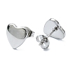 Tarnish Resistant 201 Stainless Steel Stud Earrings EJEW-K270-03P-2