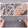 200G 2 Colors 6/0 Glass Round Seed Beads SEED-PH0002-11B-4