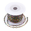 PVD Vacuum Plating 304 Stainless Steel Cable Chains CHS-TA0001-03MC-12