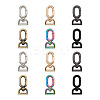 12Pcs 6 Colors Zinc Alloy Swivel Clasps FIND-BY0001-06-1