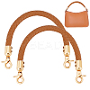 PU Imitation Leather Braided Bag Handles DIY-WH0366-41B-1