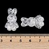 Transparent Crackle Acrylic Beads TACR-U008-02B-3