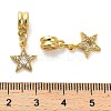 Rack Plating Brass Micro Pave Cubic Zirconia Charms KK-S398-05B-3