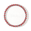 Natural & Dyed Imperial Jasper Beaded Stretch Bracelets for Men GC1206-1-2