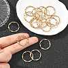 SHEGRACE Brass Linking Rings XGRQ58458-777G-4