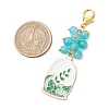 2Pcs Alloy Enamel Pendant Decorations HJEW-JM03287-3