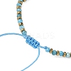 Natural Apatite Beaded Beaided Bead Barcelets for Women Men VG0816-1-3