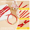 10Pcs Twisted Nylon Cord Slider Bracelet Making MAK-UN0001-54B-5