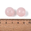 Natural Rose Quartz European Beads G-Q602-09C-01-3