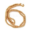 Electroplated Synthetic Non-Magnetic Hematite Beads Strands G-H020-J01-03-2