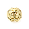 Brass Micro Pave Cubic Zirconia Beads KK-Z095-04G-07-1