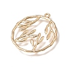 Brass Pendants KK-H293-06B-G-2