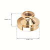 Wax Seal Brass Stamp Head AJEW-WH0209-507-2