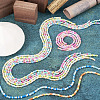  8 Strands 8 Color Glass Seed Bead Strands GLAA-TA0001-46-11