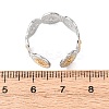 304 Stainless Steel Cuff Open Rings LS-RJEW-H266-04C-GP-5