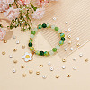 80Pcs 2 Colors 304 Stainless Steel Spacer Beads STAS-BBC0004-30-4