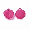 Transparent Frosted Acrylic Pendants MACR-S371-02A-706-2