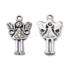 Tibetan Style Alloy Fairy Pendants X-TIBEP-S613-AS-LF-1