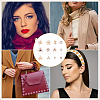 24Pcs 12 Styles Alloy Decorate Use for DIY the Bag or Hair Accessories FIND-YW0009-59-6