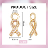 12Pcs Rack Plating Brass Micro Pave Cubic Zirconia Charms KK-BC0014-57-2