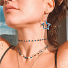 6Pcs DIY Geometry Earrings Silicone Resin Casting Molds DIY-CD0001-27-6
