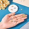 8Pcs 2 Colors Glass Charms KK-TA0001-77-6