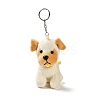 Cartoon PP Cotton Plush Simulation Soft Stuffed Animal Toy Dog Pendants Decorations LS-HJEW-K043-06-2