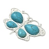 Dyed Synthetic Turquoise Pendants LS-STAS-G374-05S-11-2