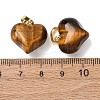 Natural Tiger Eye Pendants G-B188-04G-05-3