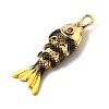 Rack Plating Brass Pendants KK-A268-05G-A02-2