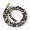 Natural Serpentine Beads Strands G-G767-05-6mm-2