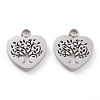 Non-Tarnish 304 Stainless Steel Charms LS-STAS-Y002-05P-1