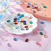 110Pcs 11 Colors Transparent Resin Cabochons CRES-CW0001-03-6