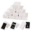 Litchi Textured Paper Jewelry Ring Earrings Storage Boxes CON-TAC0001-22B-1
