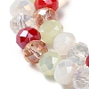 Glass Beads Strands EGLA-A034-M8mm-57-4