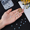 120Pcs Synthetic Moonstone Beads Strands G-PA0001-75A-3