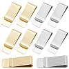 12Pcs 2 Colors Stainless Steel Money Clips AJEW-CP0008-89-6