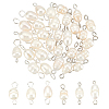 30Pcs 2 Styles Natural Cultured Freshwater Pearl Bead Links Connectors FIND-PH0021-35-7