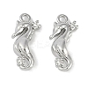 Brass Micro Pave Cubic Zirconia Charms KK-I719-37P-1