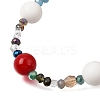 Electroplate Mixed Styles Glass Beads Strands GL-CBA07C4-01-3
