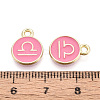 Alloy and Enamel Charms ENAM-T021-28F-3