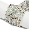 Natural Green Lodolite Quartz/Garden Quartz/Green Phantom Quartz Beads Strands G-G271-E01-2mm-2
