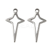 201 Stainless Steel Pendants STAS-I330-045P-1