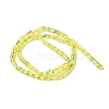 Transparent Electroplate Glass Beads Strands GLAA-Q099-J01-06-2