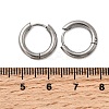 316F Stainless Steel Hoop Earrings EJEW-D341-01G-P-5