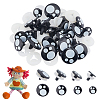 40 Sets 4 Style Plastic Doll Safety Eyes DOLL-PH0001-29-1