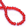 Transparent Glass Bead Strands LS-GLAA-R166-6mm-01D-3
