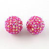 AB-Color Resin Rhinestone Beads X-RESI-S315-12x14-09-1